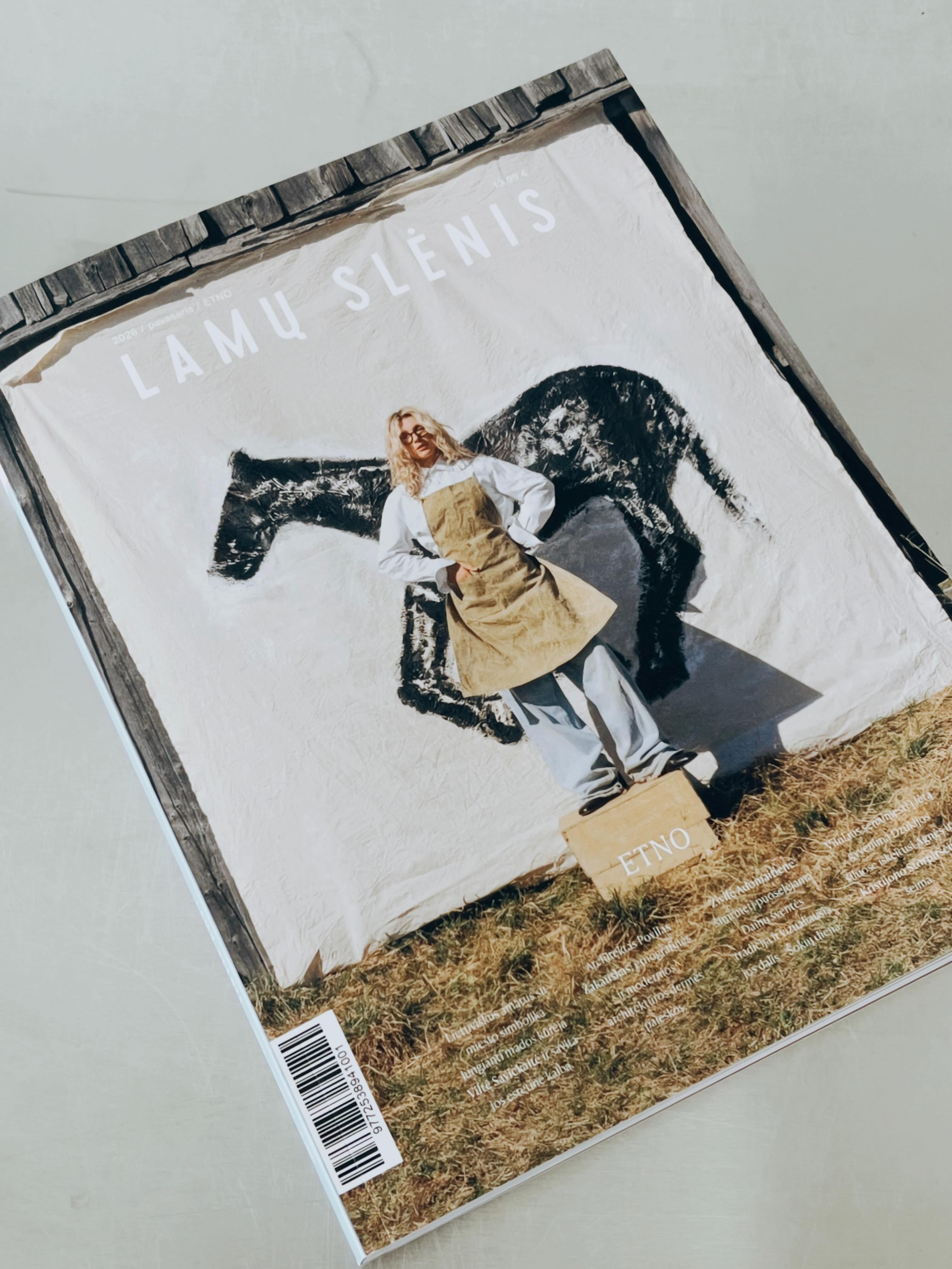 Šiame @lamuslenis numeryje @povilaszakauskas pasakoja apie modernumą, tradiciją ir kaip jie gali susijungti kūryboje.