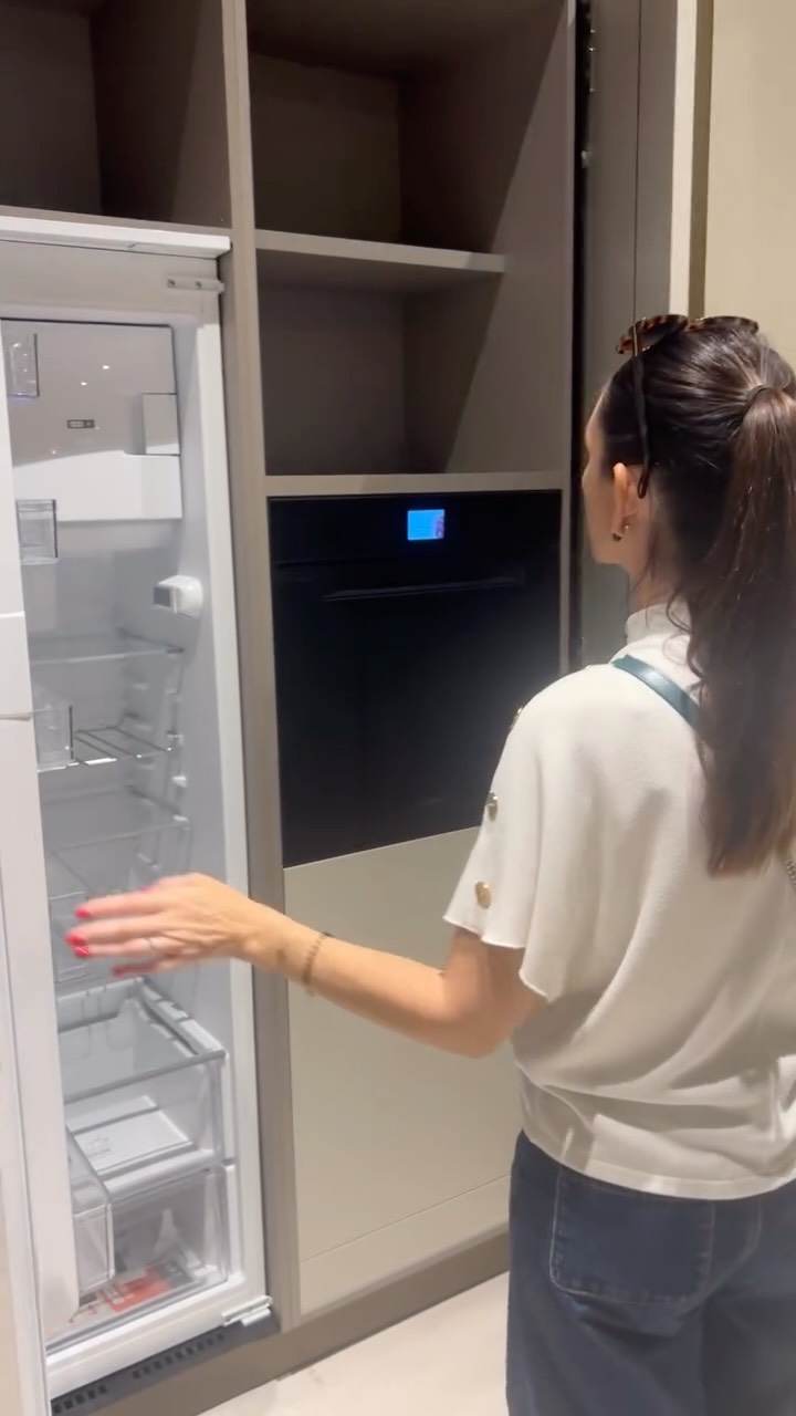 Kai norisi jog buitinė technika būtų maksimaliai integruota virtuvėje.Labai tinka tai virtuvė šviesaus kolorito ir nesinori juodų detalių.