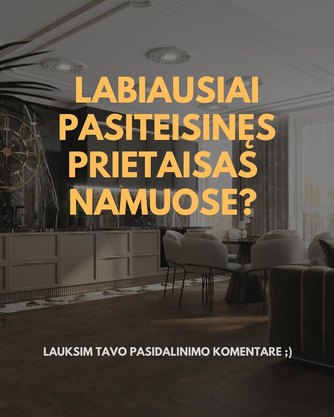Namų be buitinės technikos ir vienokių ar kitokių išmanių sprendimų jau mažai ir surastume. Gal nebent pas prosenelę vienkiemyje. 😁
Padiskutuokime ko